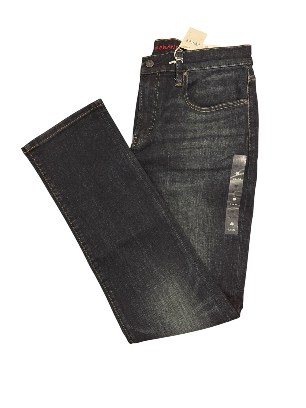 Lucky Brand Men's Slim Straight Jeans‎ in Dark Indigo Blue